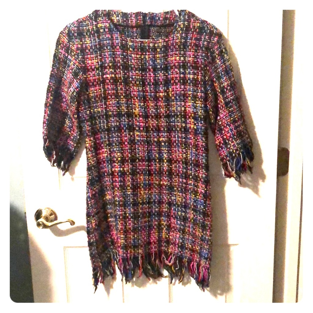 Designer Inspired Tweed Dress